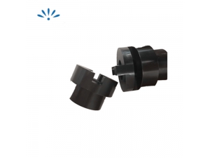 十字滑块联轴器45号圆钢铸钢高硬度滑块对轮连轴器