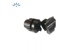 十字滑块联轴器45号圆钢铸钢高硬度滑块对轮连轴器