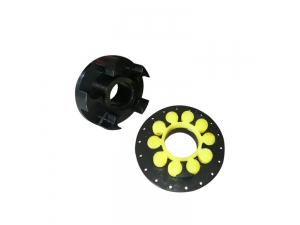 MLL型带制动轮梅花联轴器 弹性联轴器 LMZ型梅花连轴器